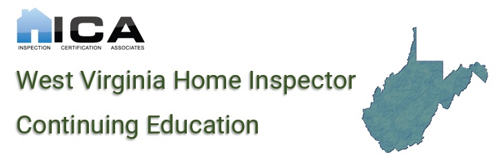 WV Home Inspector CE Courses