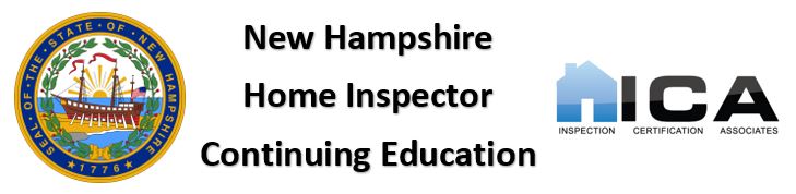 NH Home Inspector Continuing Education
