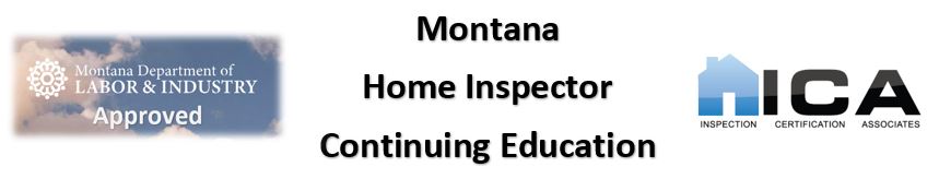 Montana Home Inspector Registration Renewal